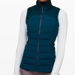 Lululemon Down For It All Vest Navy Blue